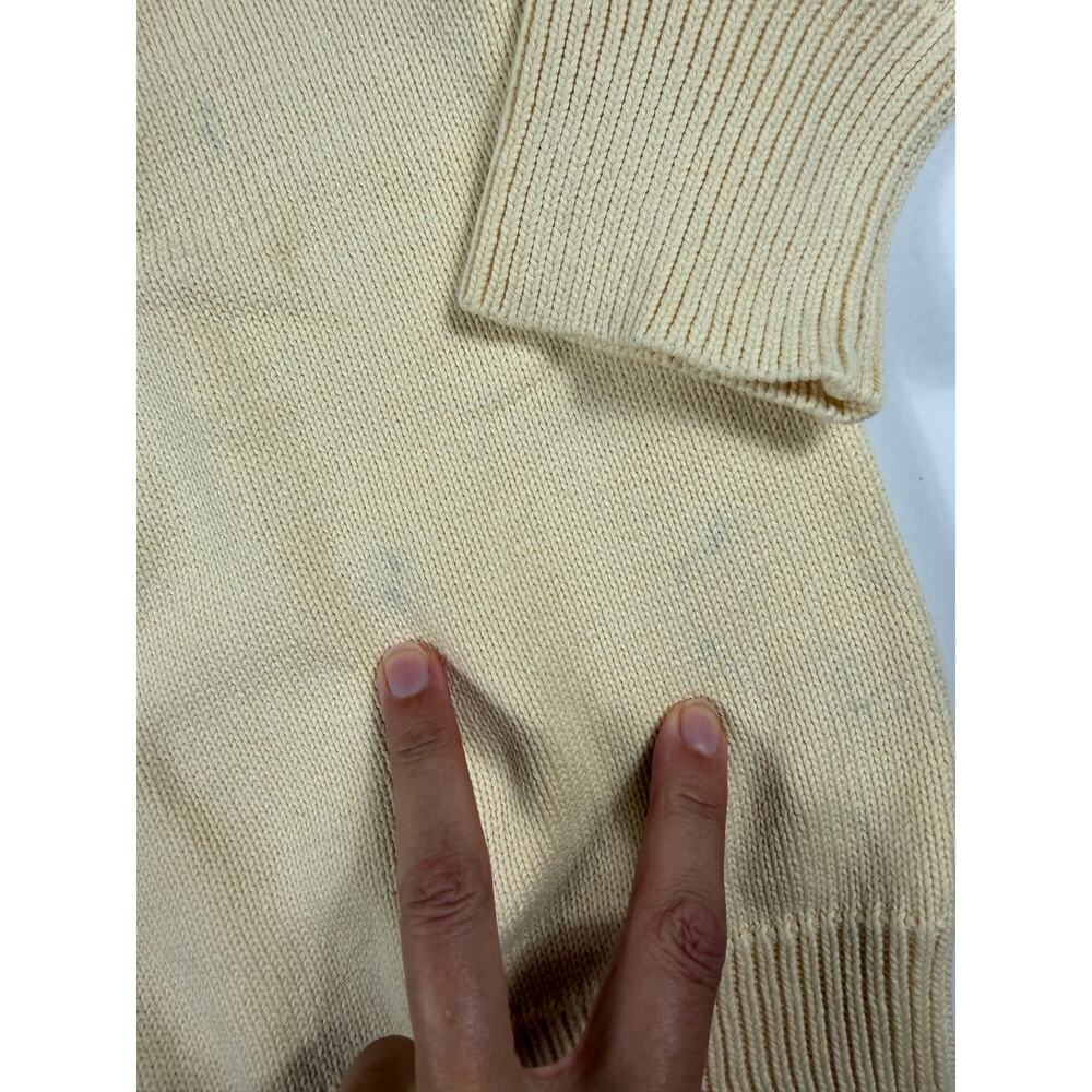 Sonderhaus Gwendolyn Women’s Organic Cotton Sweater Cream Medium - Picture 6 of 13